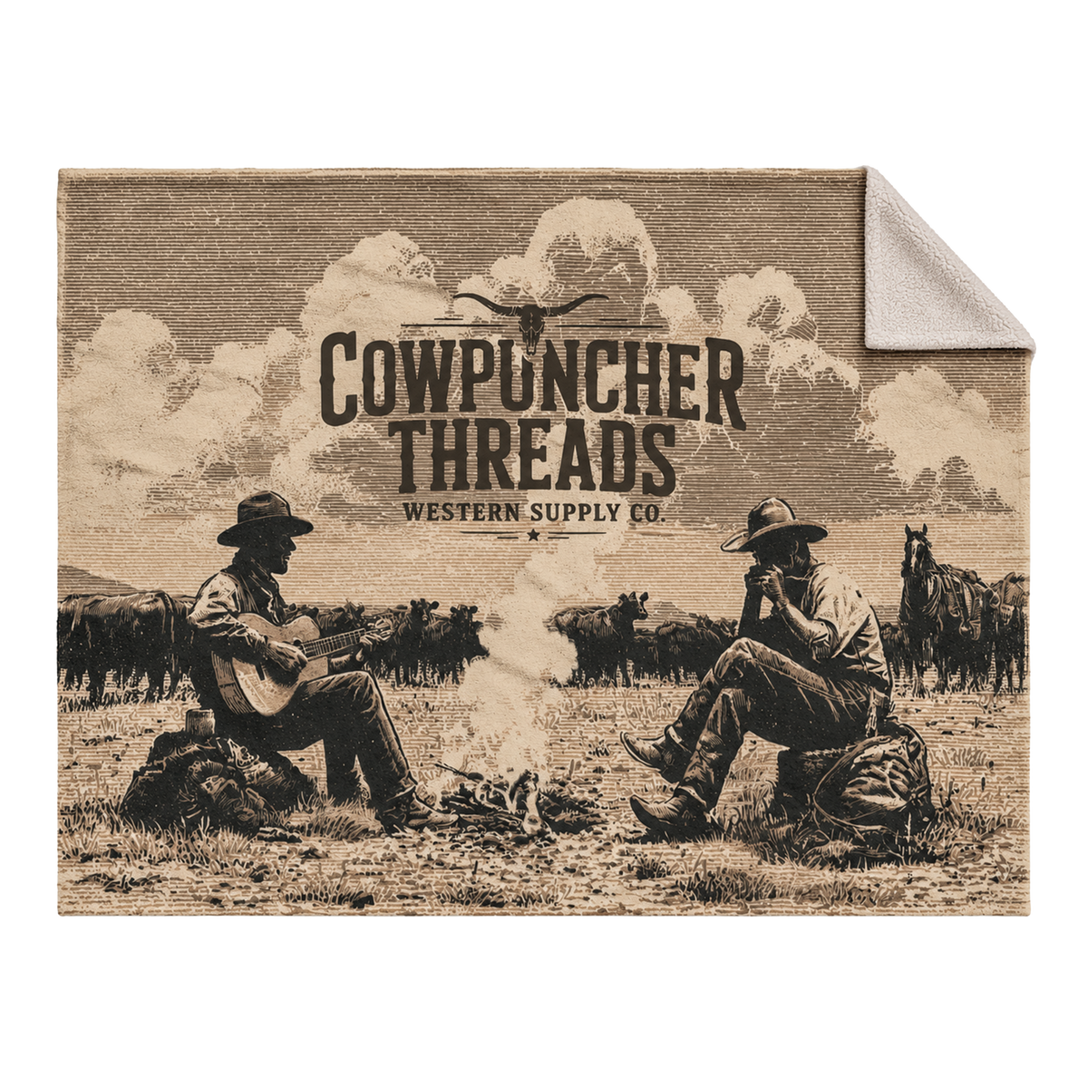 Cow Camp Revival Blanket