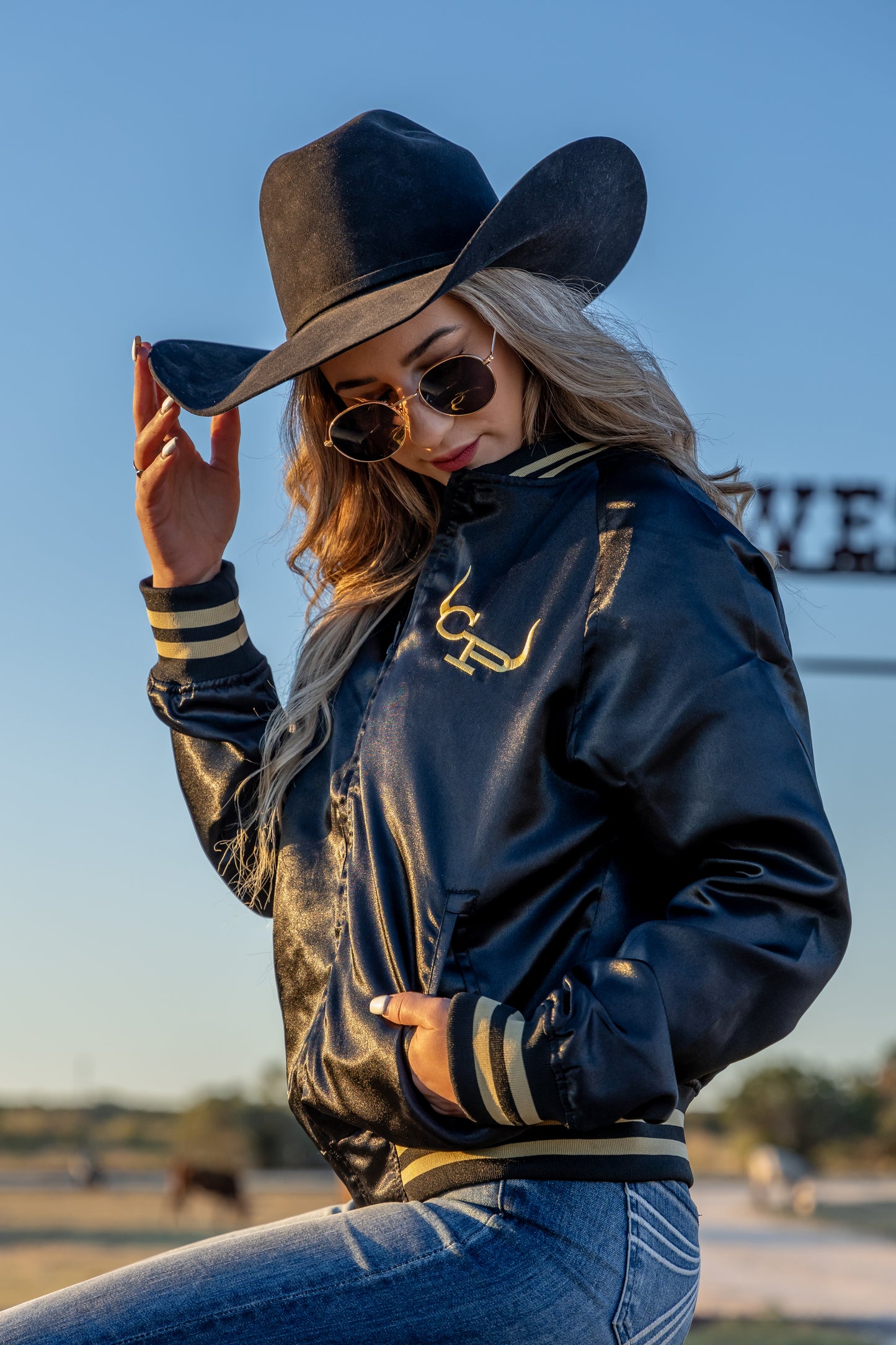The Gold Buckle Bomber Jacket